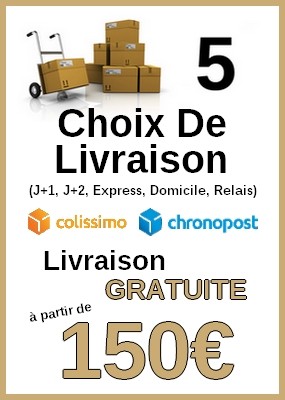 Informations livraisons et paiements